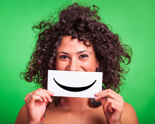 Woman smiling Woman smiling