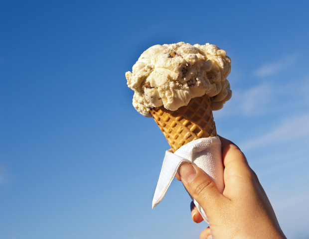 An ice cream cone An ice cream cone