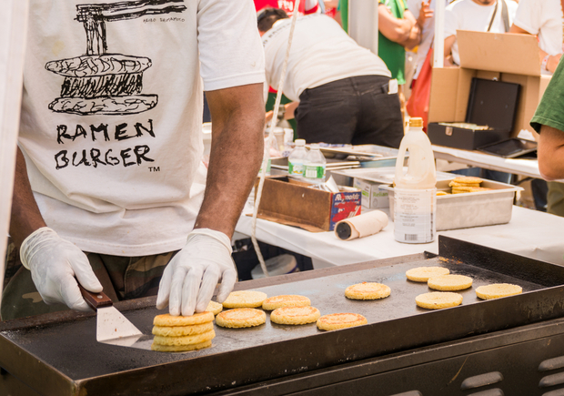 ramen burgers in New York City ramen burgers in New York City