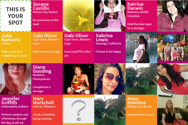 Good Deeds Day pledge screenshot Good Deeds Day pledge screenshot