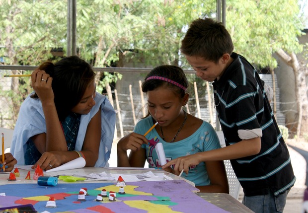 An Amped for Education activity in Nicaragua An Amped for Education activity in Nicaragua