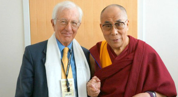 Action for Happiness founder Richard Layard and the patron of the organization, the Dalai Lama. Action for Happiness founder Richard Layard and the patron of the organization, the Dalai Lama.