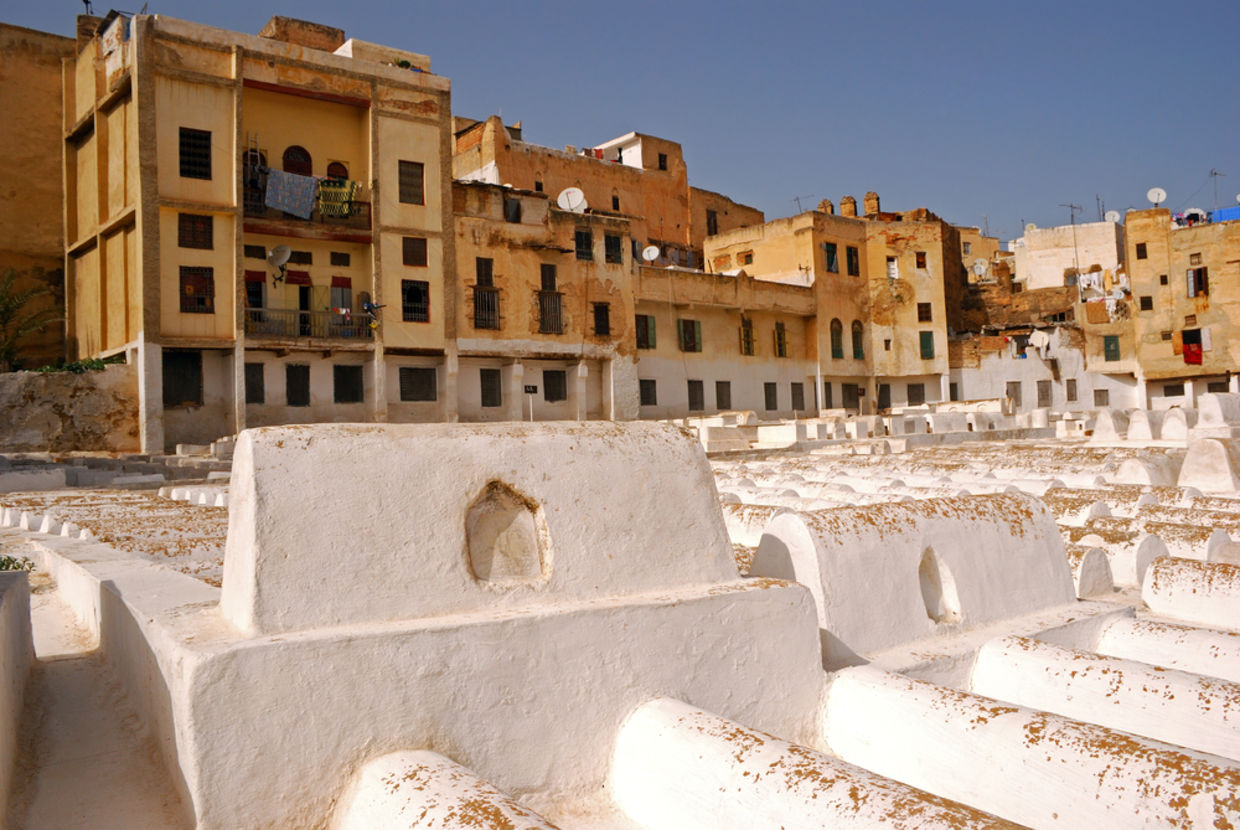 Jewish cemetery in Fes, Morocco Jewish cemetery in Fes, Morocco
