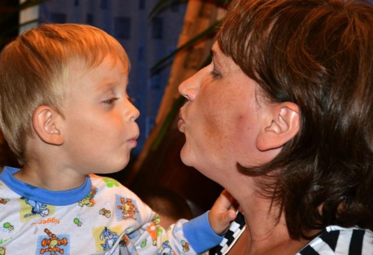 SOS mother and son SOS mother and son