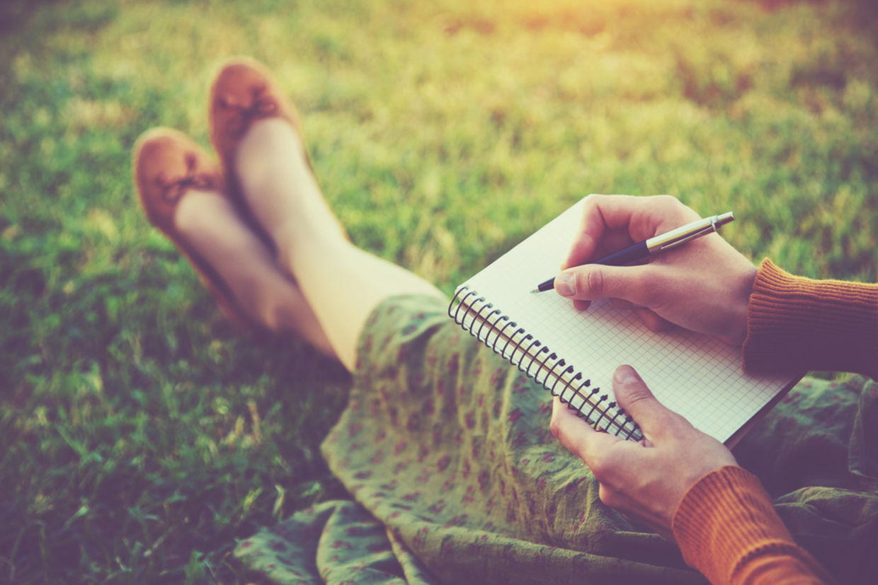 Writing a gratitude journal Writing a gratitude journal