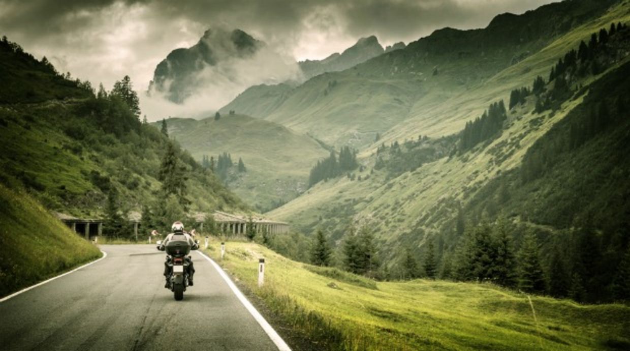 man on motorcycle man on motorcycle