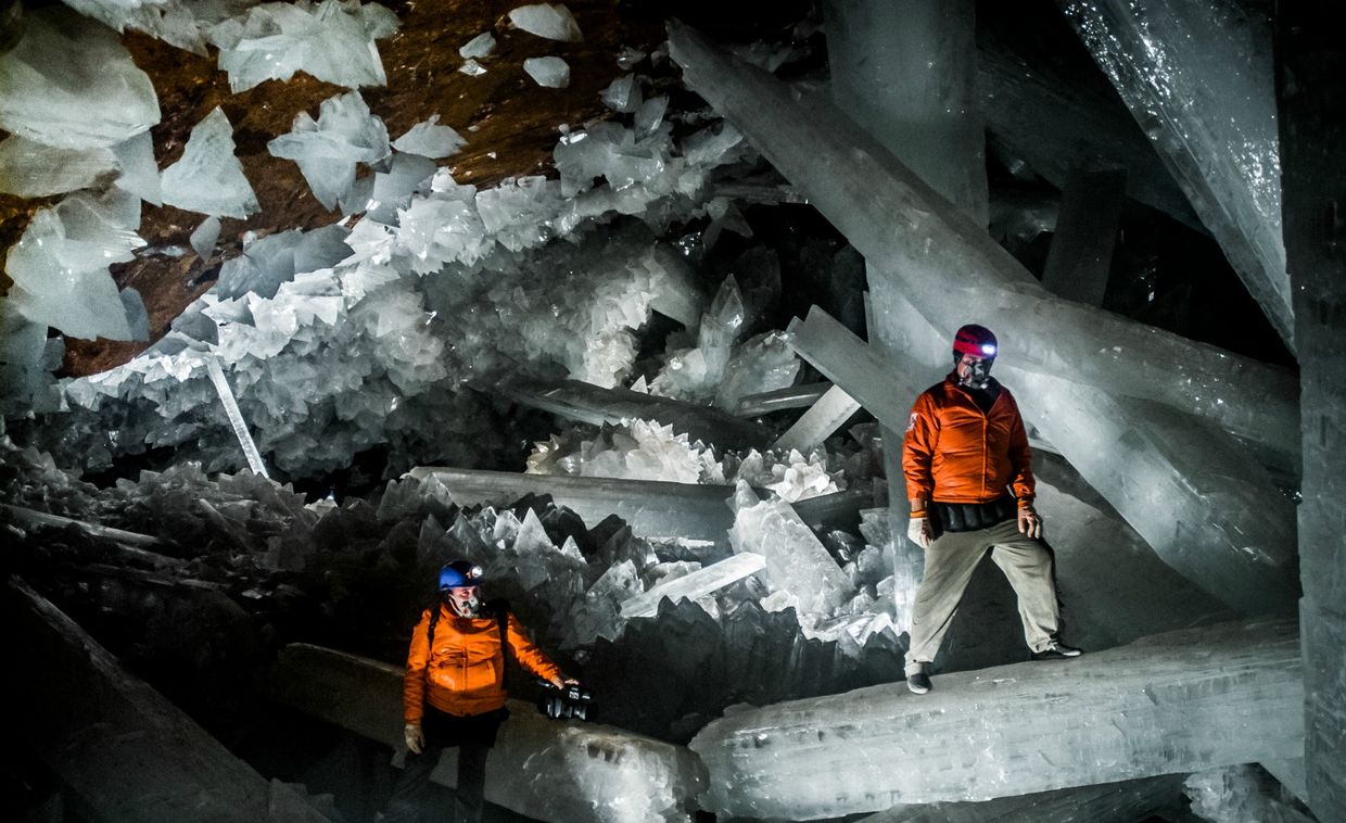 Cave of Crystals in Naica Mine Cave of Crystals in Naica Mine