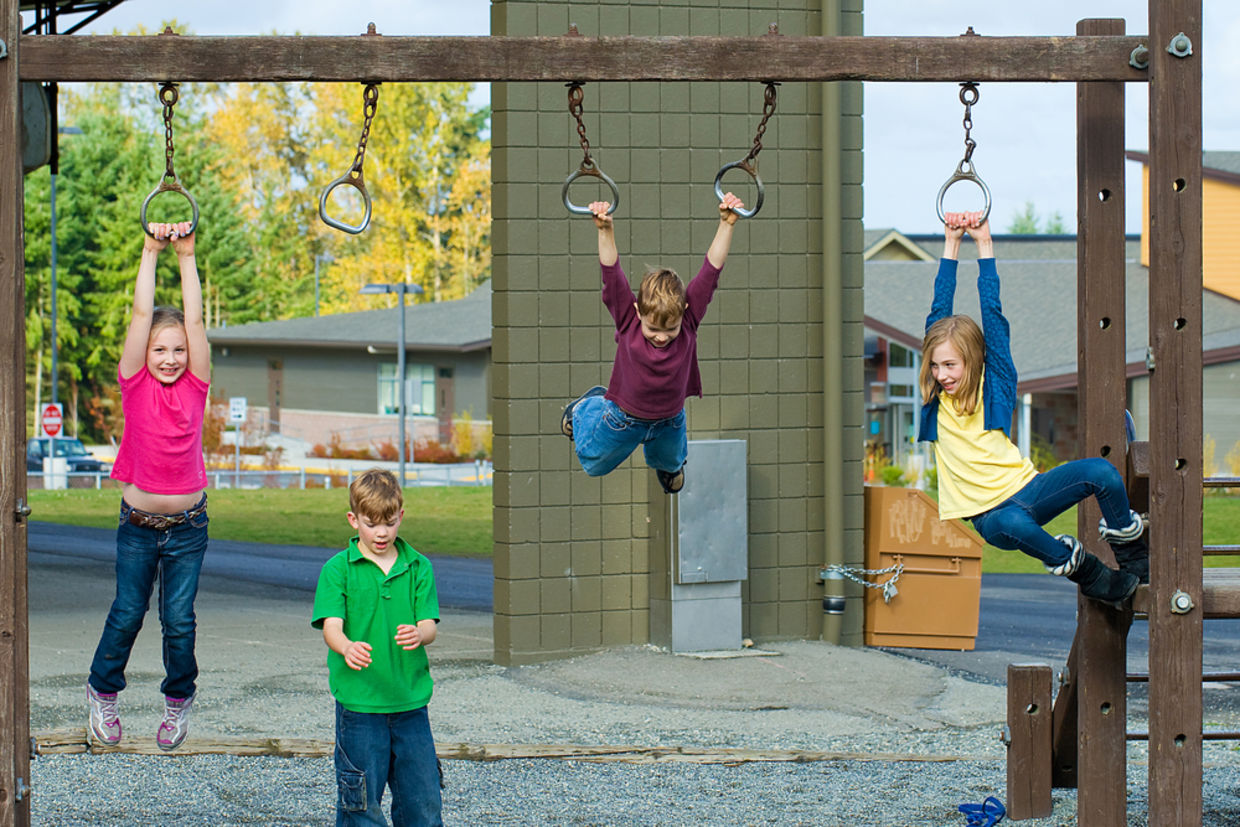 Finish children spend 15 minutes of playtime outside for every hour in the classroom. (Shutterstock) Finish children spend 15 minutes of playtime outside for every hour in the classroom. (Shutterstock)