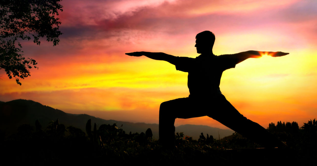 Warrior is a yoga pose for beginners Warrior is a yoga pose for beginners