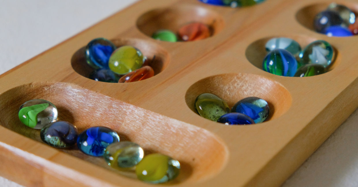 Mancala is one of many 5 games for two people Mancala is one of many 5 games for two people