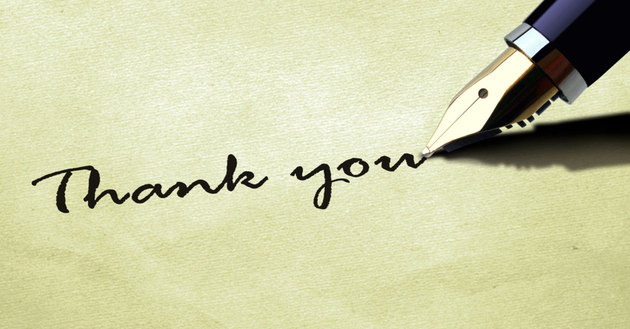 Thank you Thank you