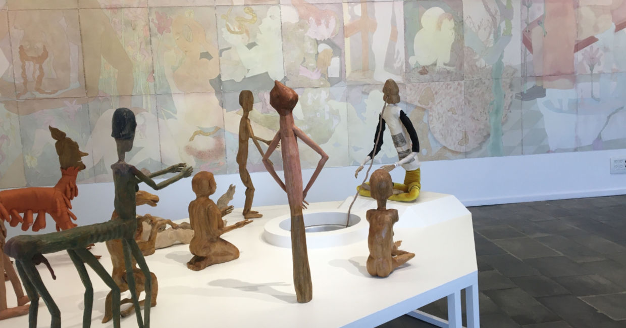 The exhibition at Artport. The exhibition at Artport.