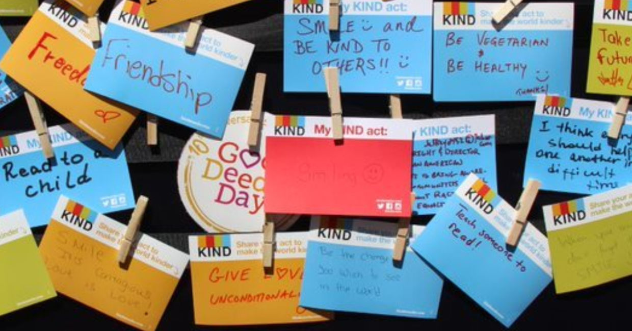 What good deed will you do? What good deed will you do?