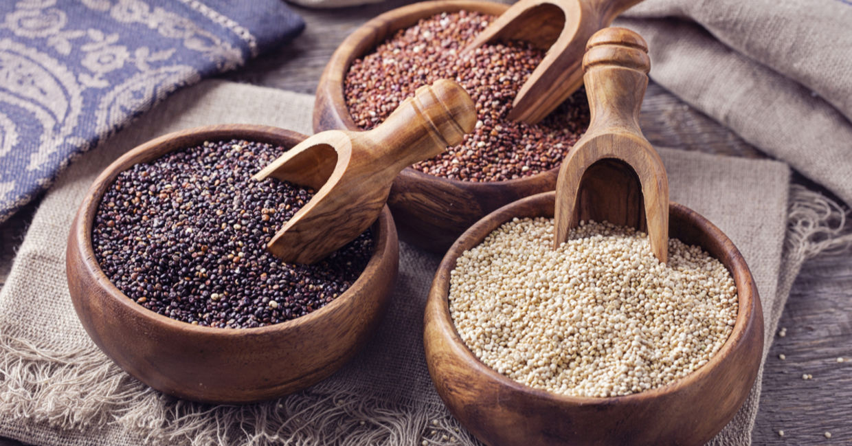 Quinoa is a superfood from Latin America. Quinoa is a superfood from Latin America.