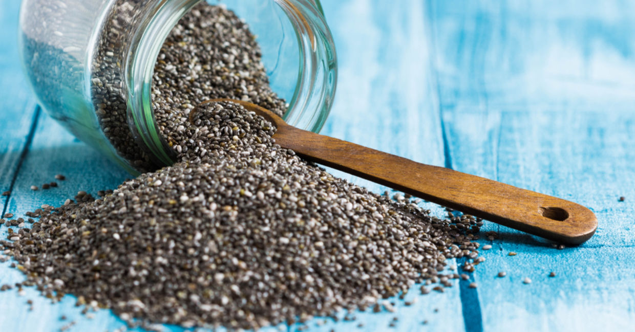 Chia seeds are a superfood from Mexico. Chia seeds are a superfood from Mexico.