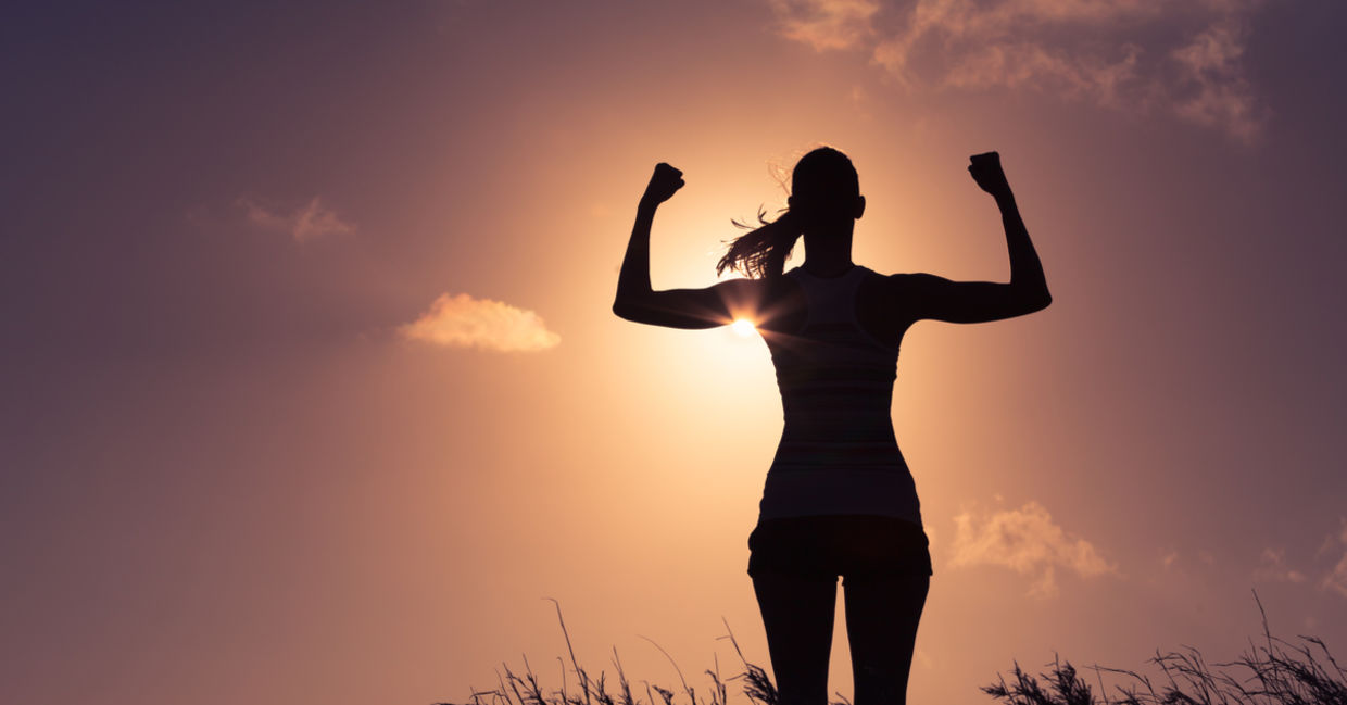 Strong confident woman Strong confident woman