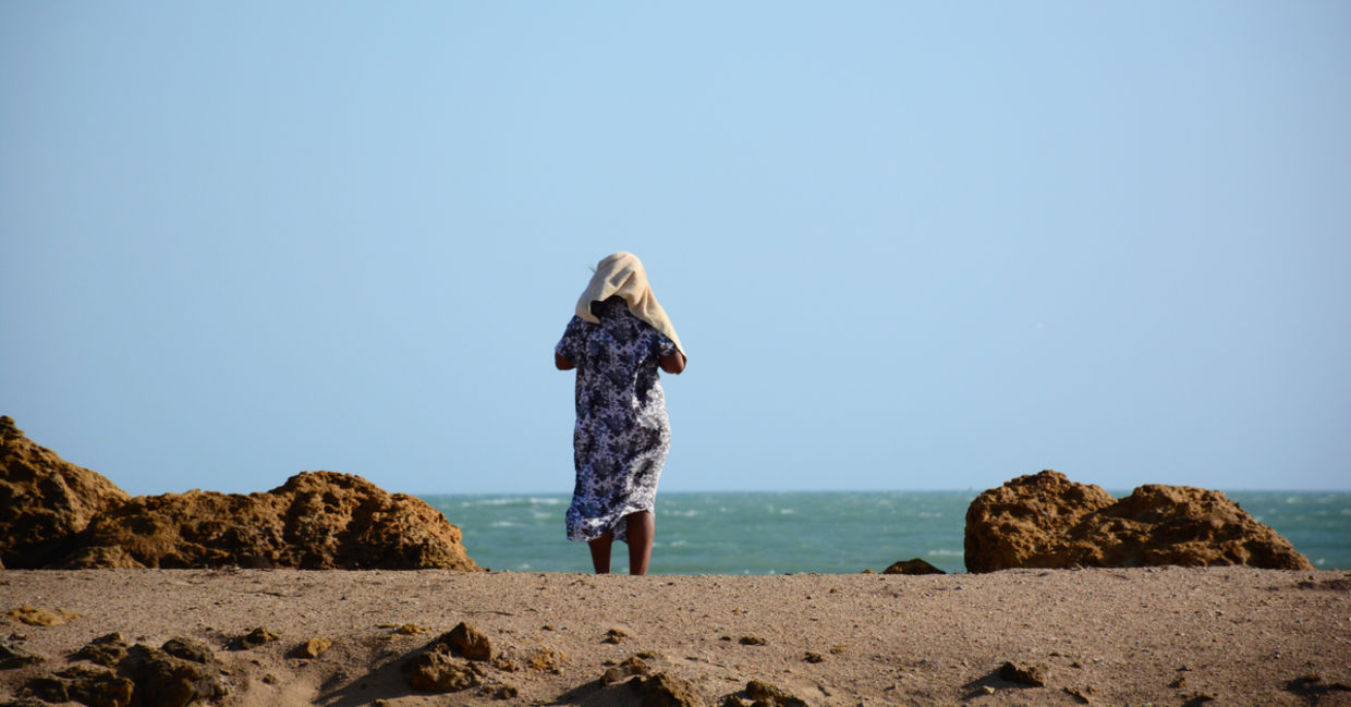 The Guajira Peninsula is surrounded by saltwater that can be used to produce light. The Guajira Peninsula is surrounded by saltwater that can be used to produce light.
