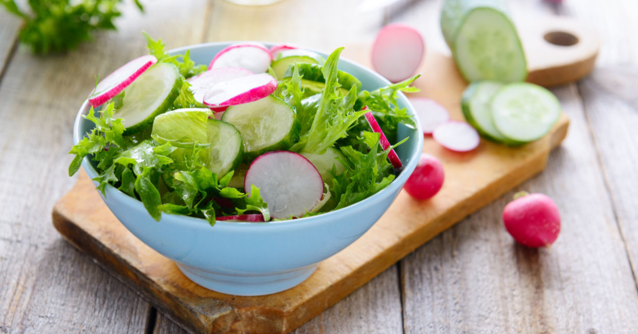 Radish salad may help reduce the risk of diabetes. Radish salad may help reduce the risk of diabetes.