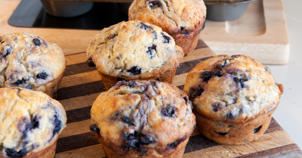 These muffins are berry good for gut health. These muffins are berry good for gut health.