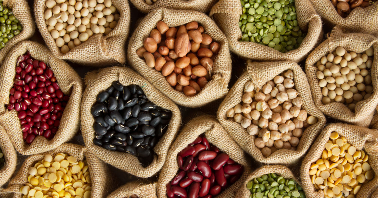 Include legumes in your vegan diet. Include legumes in your vegan diet.