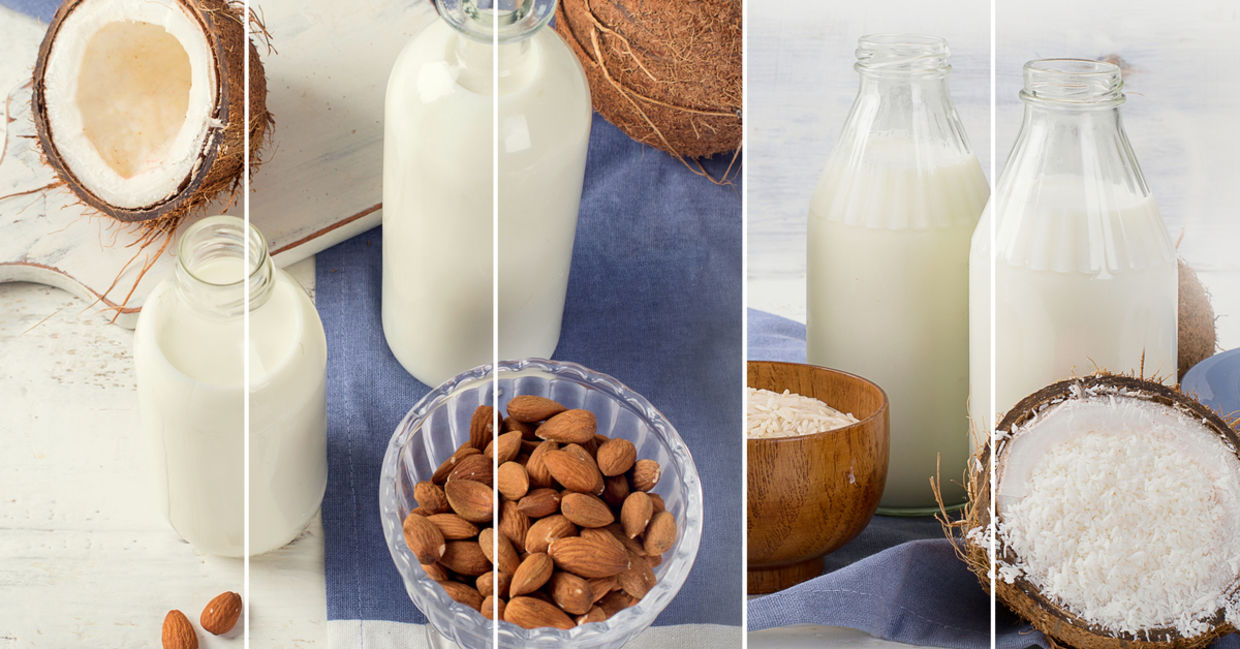 Vegan milk substitutes are a must. Vegan milk substitutes are a must.
