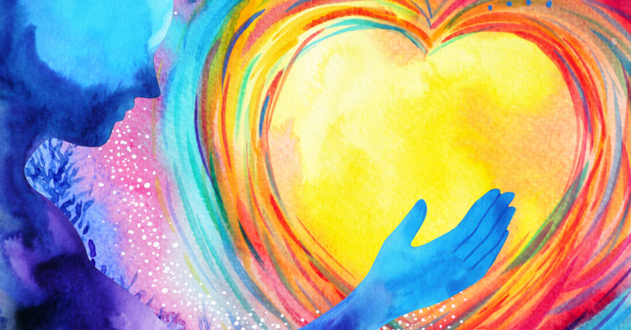 Illustration of the power and energy of love. Illustration of the power and energy of love.