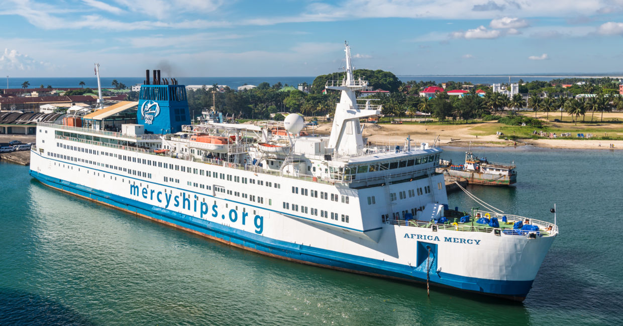 Mercy ship. Mercy ship.
