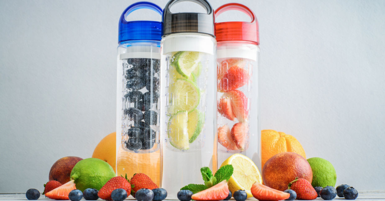 Drink fruit infused water to hydrate fast. Drink fruit infused water to hydrate fast.
