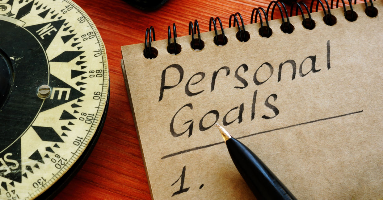 List your goals to give you the confidence to meet them. List your goals to give you the confidence to meet them.