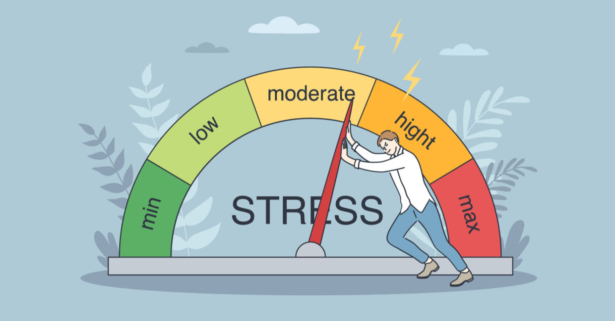 Stress scale. Stress scale.