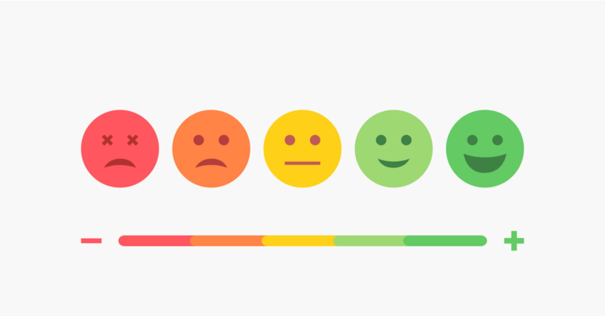 Your face shows how you feel. Your face shows how you feel.