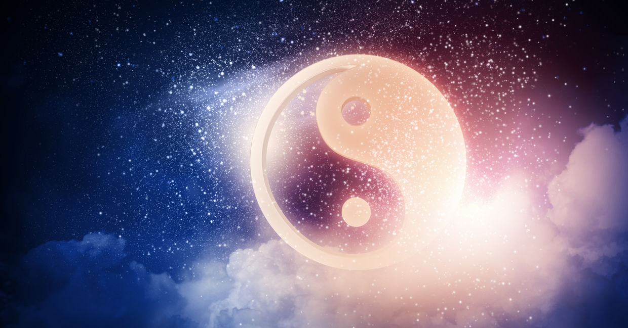 Yin and Yang energy. Yin and Yang energy.