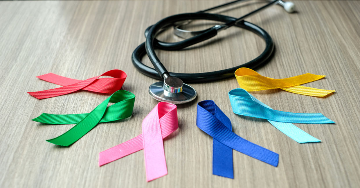 Cancer ribbons Cancer ribbons