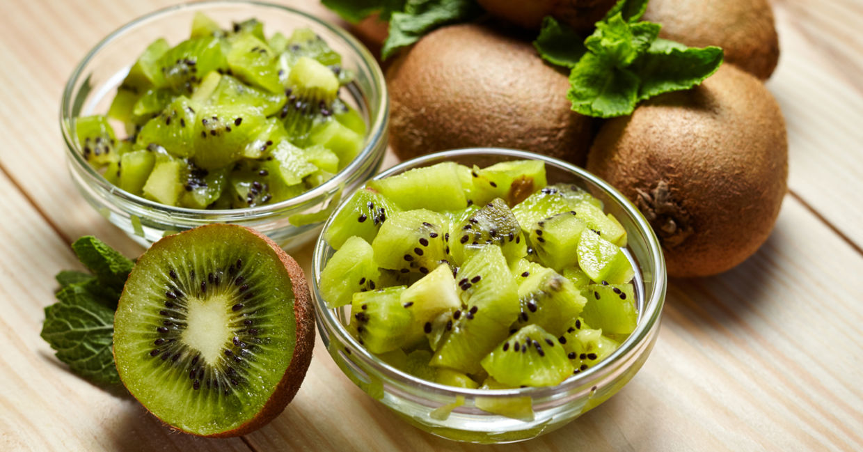 Kiwi is loaded with vitamin C and other nutrients. Kiwi is loaded with vitamin C and other nutrients.