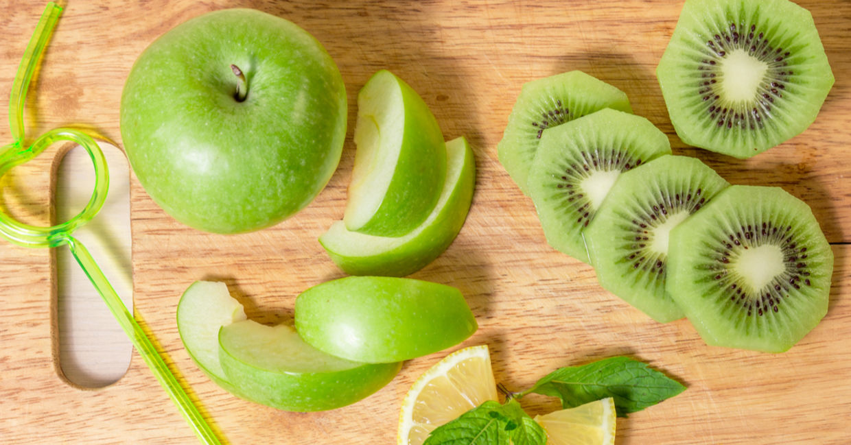 A kiwi a day, just like apples, could keep the doctor away. A kiwi a day, just like apples, could keep the doctor away.