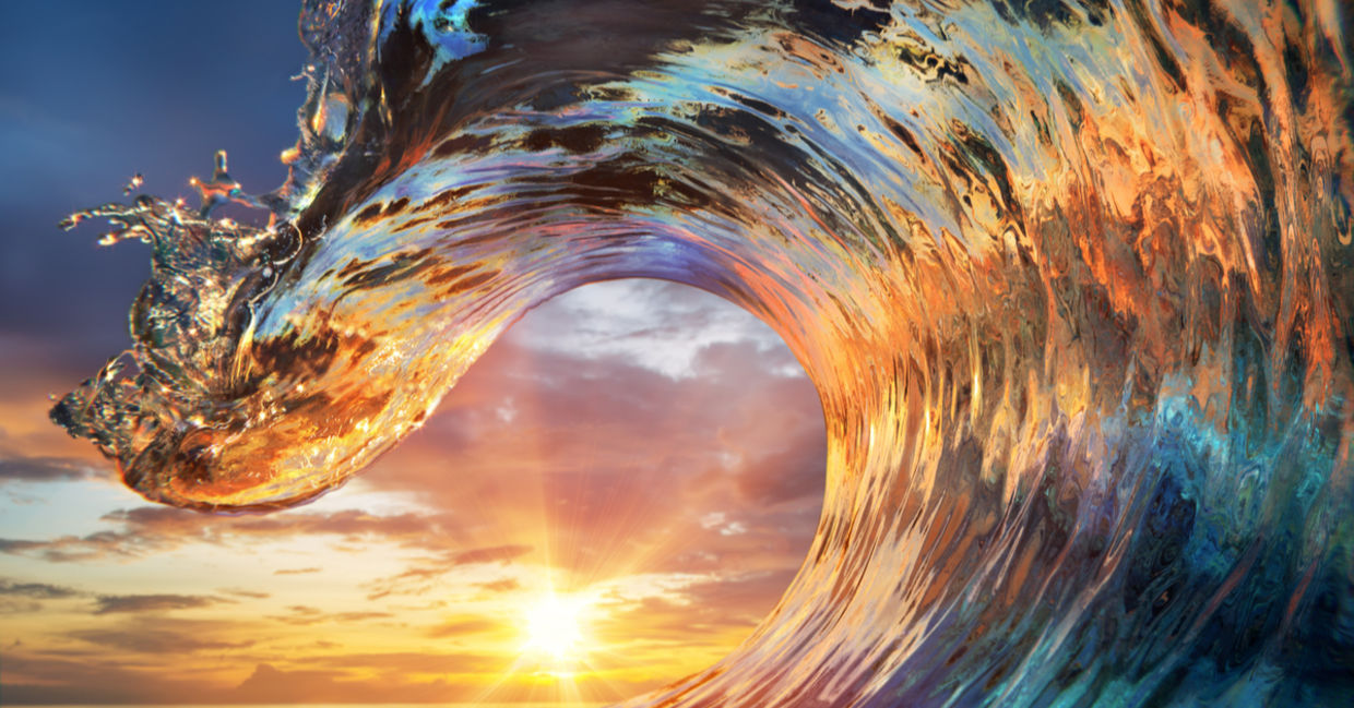 Ocean wave. Ocean wave.