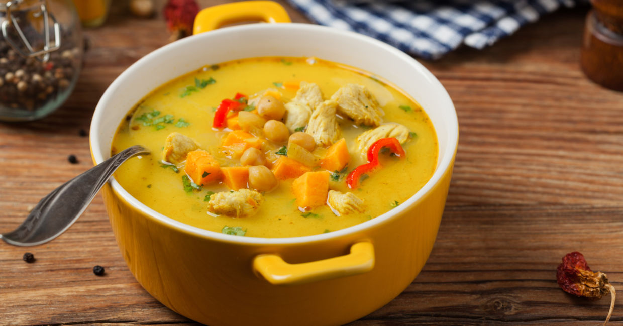 Warm up with soup made from Thanksgiving leftovers. Warm up with soup made from Thanksgiving leftovers.