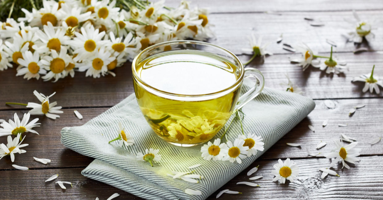 Drink a cup if chamomile tea before bed Drink a cup if chamomile tea before bed