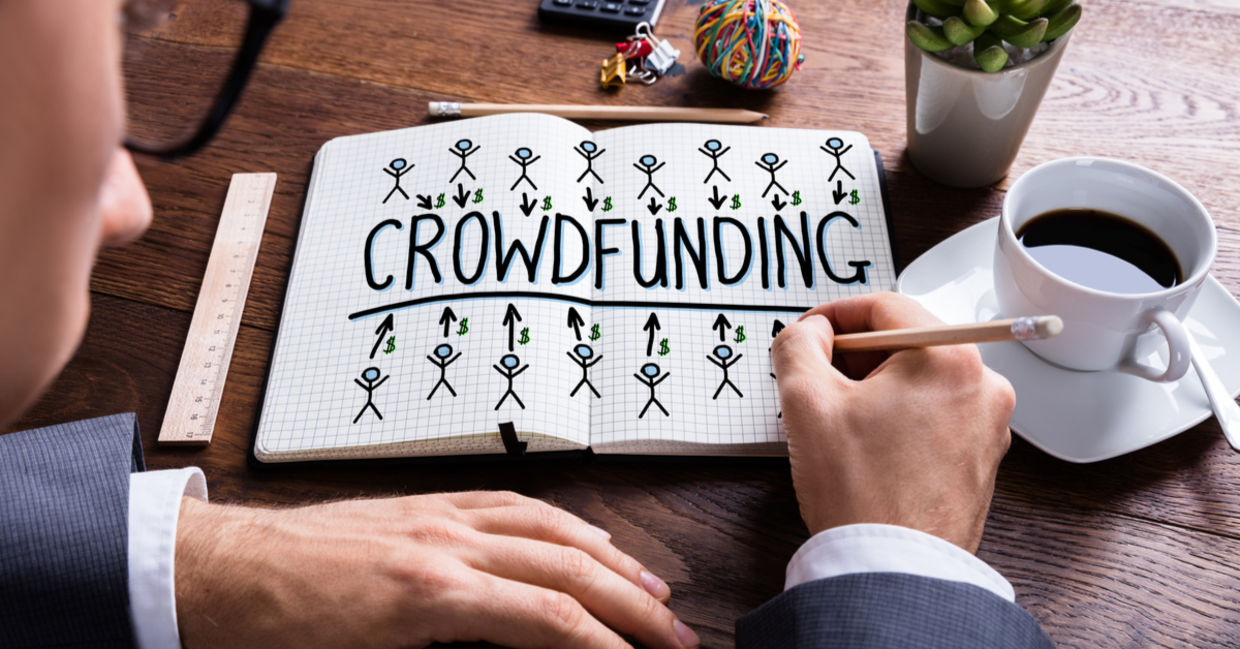 Crowdfund for a cause. Crowdfund for a cause.