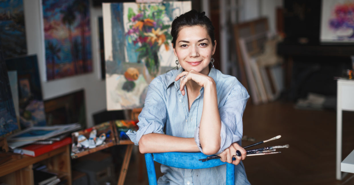 Painting is good for your mental wellbeing. Painting is good for your mental wellbeing.