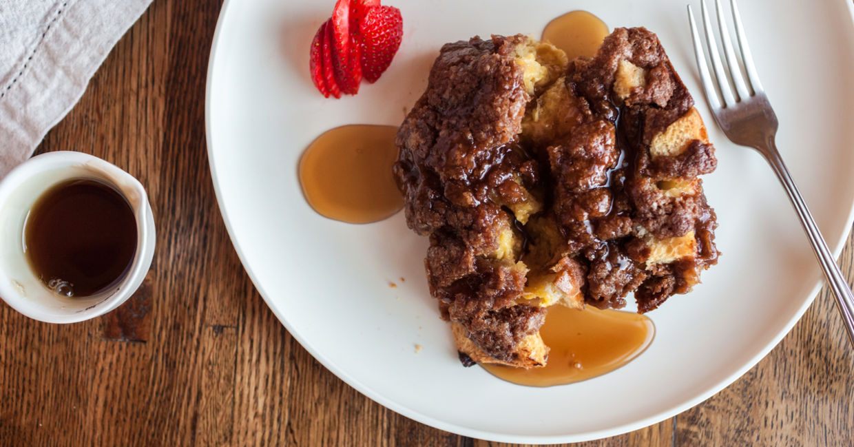 Enjoy a French toast casserole for Mother’s Day brunch. Enjoy a French toast casserole for Mother’s Day brunch.