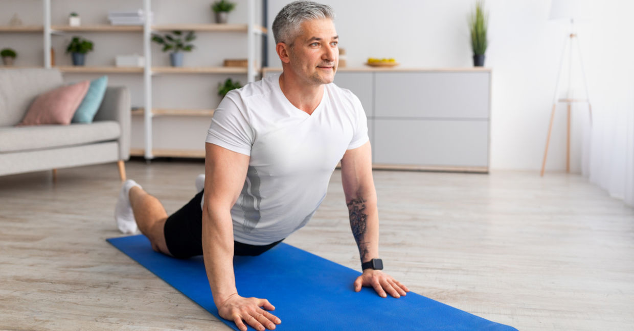 Bhujangasana helps to open the throat chakra. Bhujangasana helps to open the throat chakra.