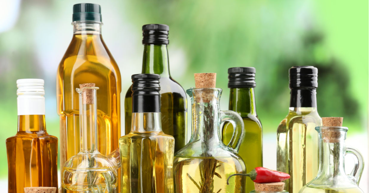 A selection of healthy nut oils. A selection of healthy nut oils.