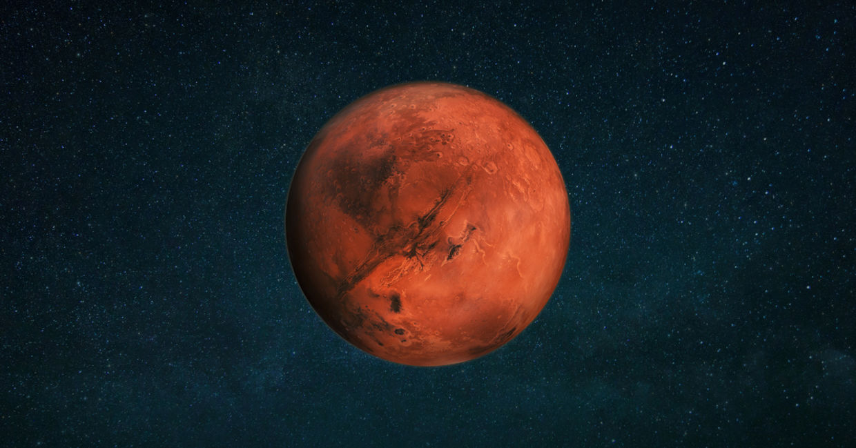 Planet Mars. Planet Mars.