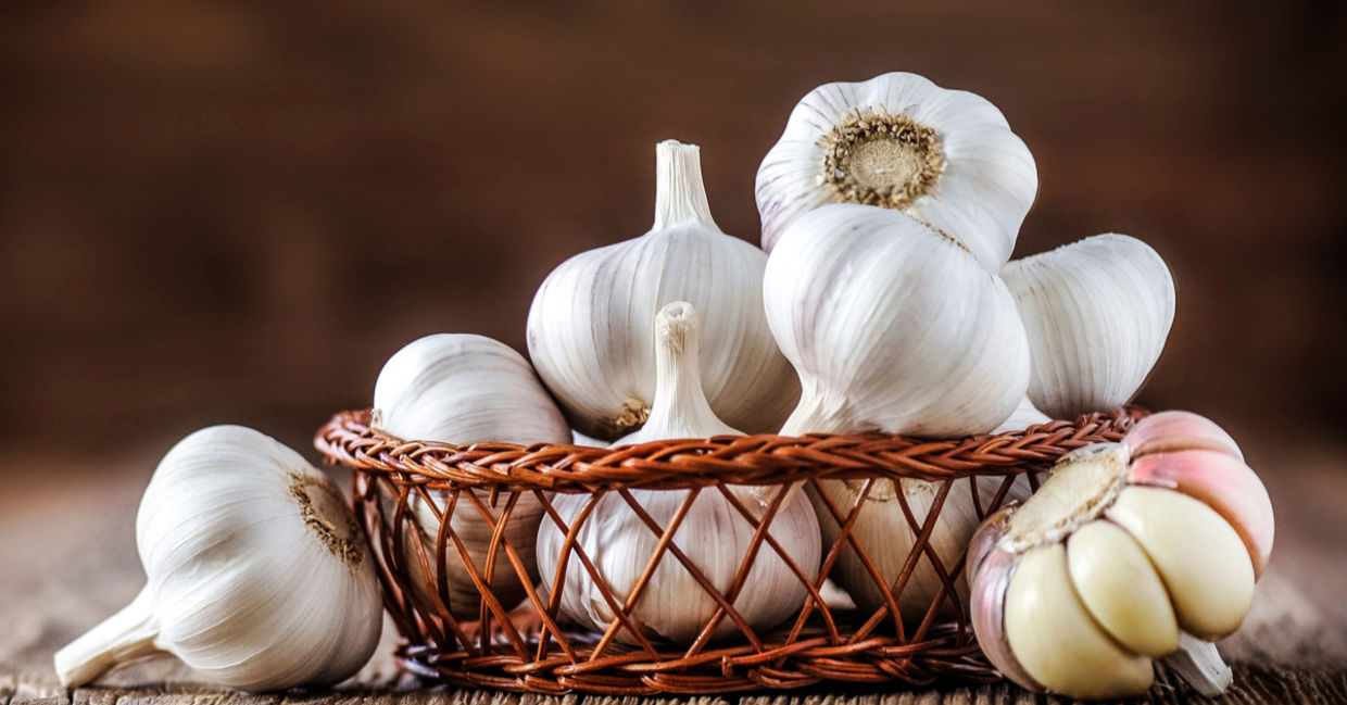 Garlic contains one of the top antioxidants. Garlic contains one of the top antioxidants.