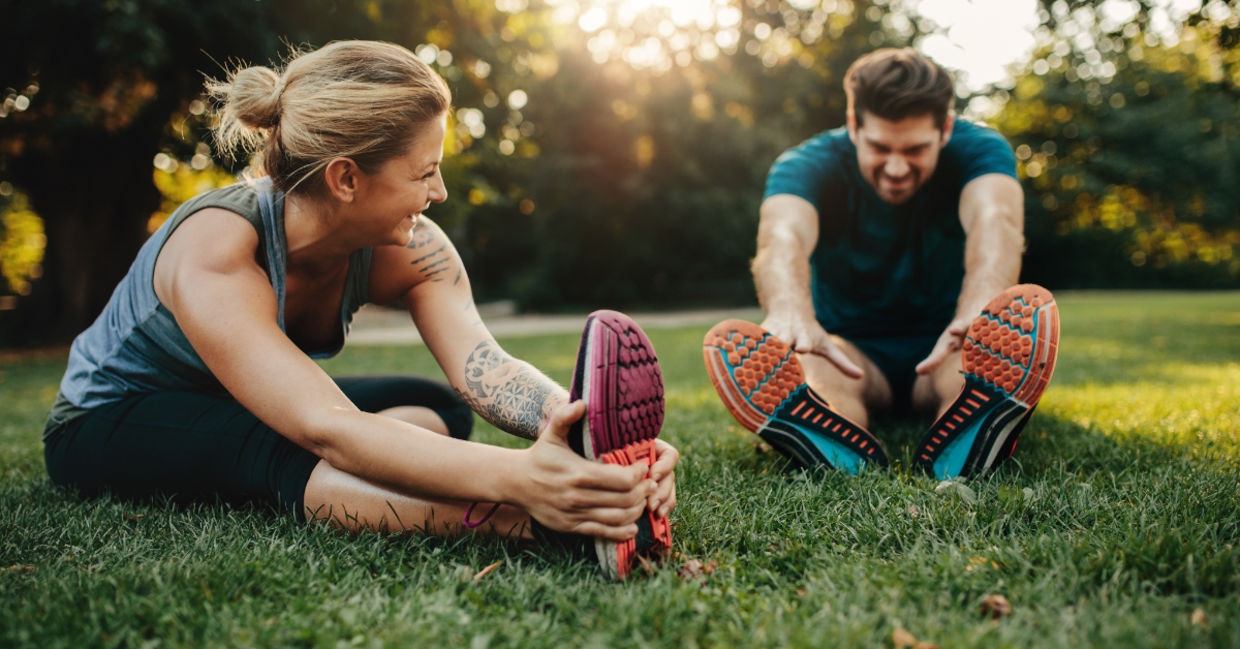 Run in the early morning to beat the heat. Run in the early morning to beat the heat.