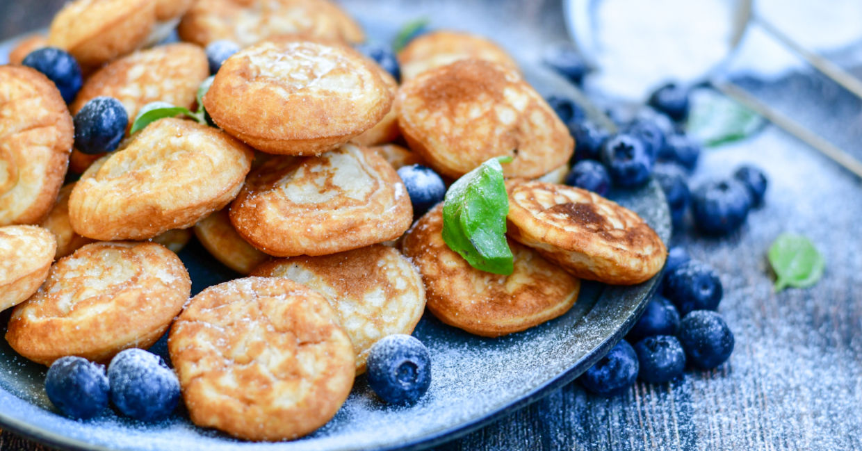 Blueberry muffins for breakfast. Blueberry muffins for breakfast.