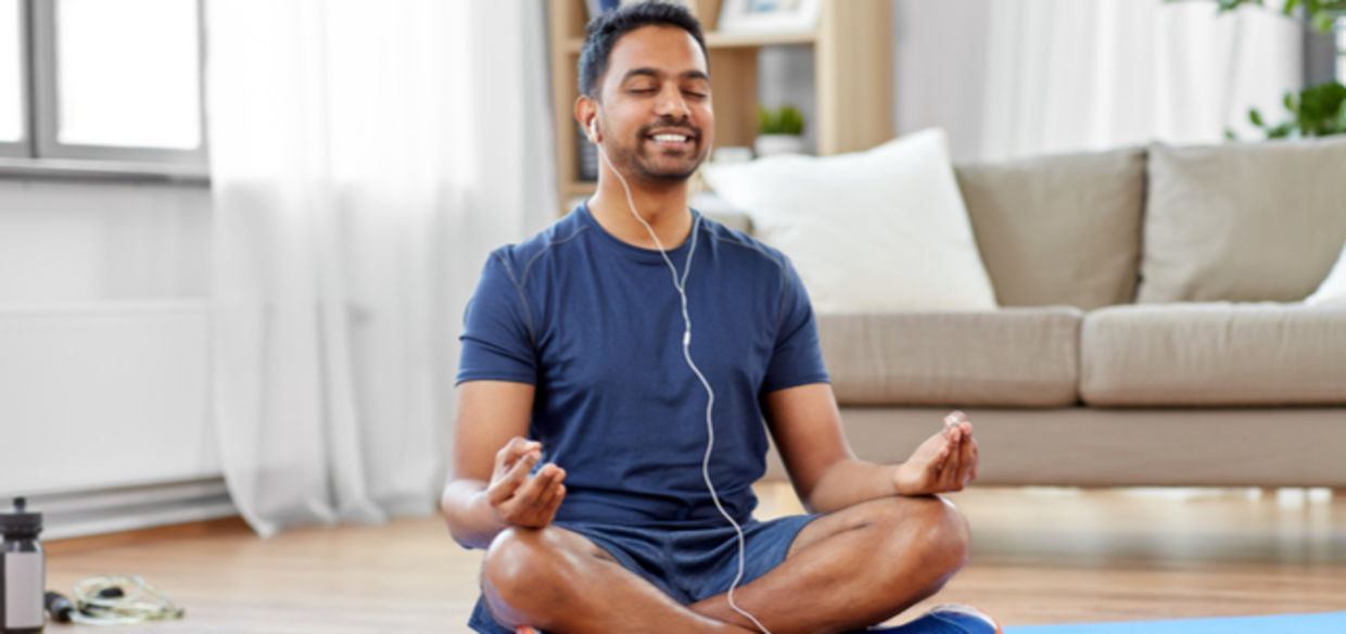 Yoga can help your mental health. Yoga can help your mental health.