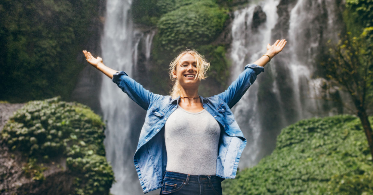Finding awe in nature. Finding awe in nature.