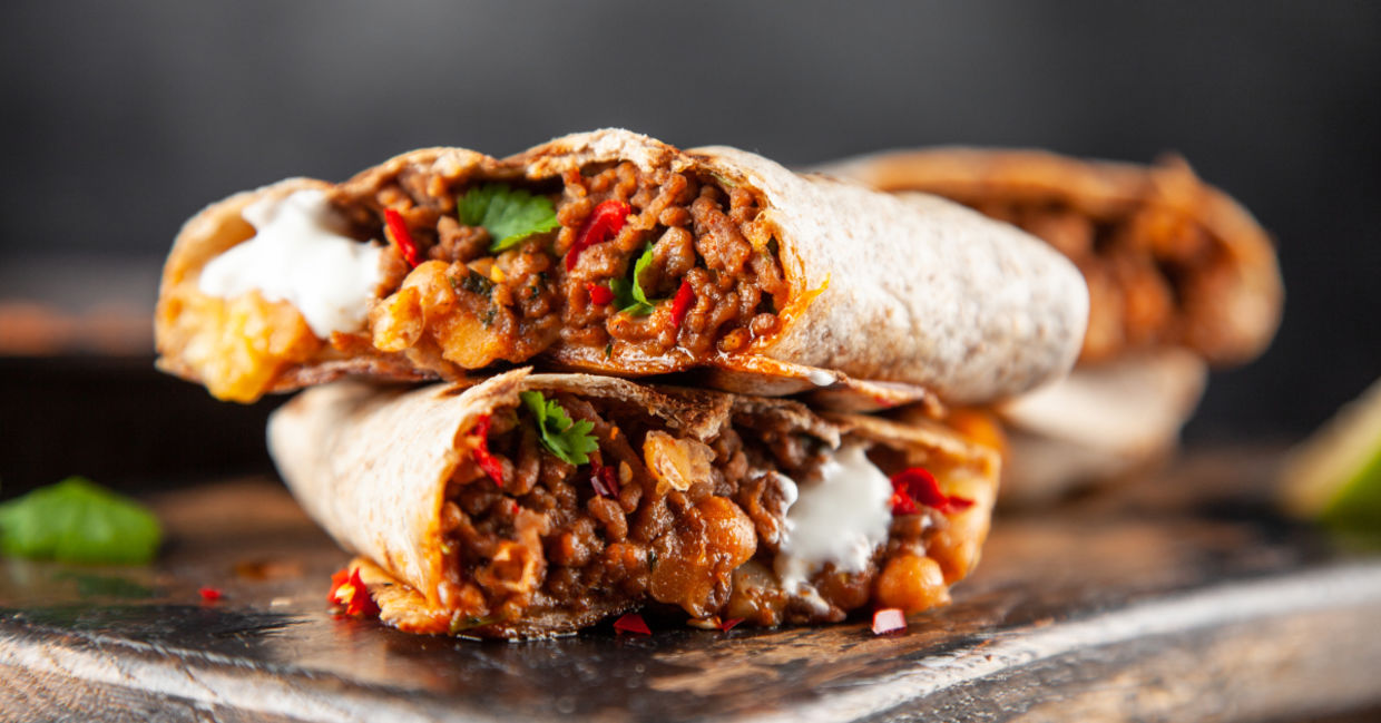 Burritos are a family favorite. Burritos are a family favorite.